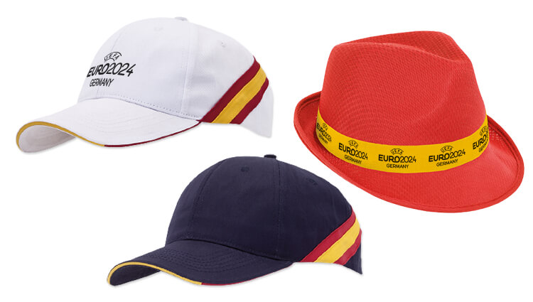 gorras y sombreros de la selección Española